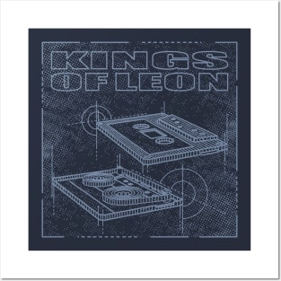 Kings of Leon Technical Drawing Posters and Art